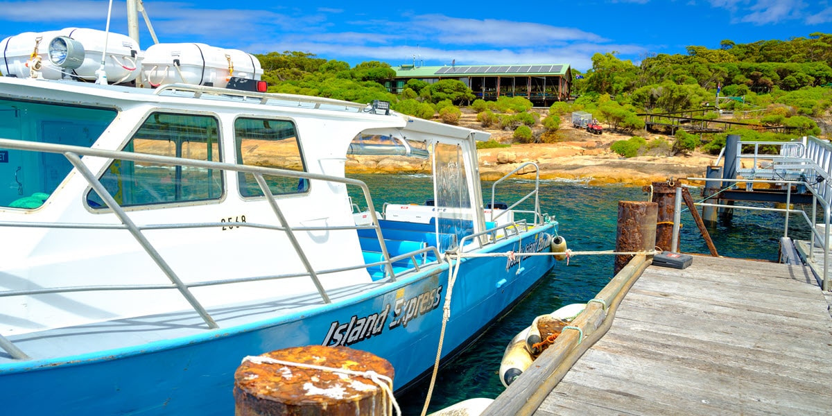 Island Express at Woody Island, near Esperance