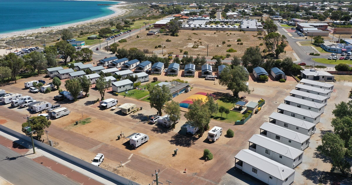 Take the load off and rest your muscles with a stay in Jurien Bay.