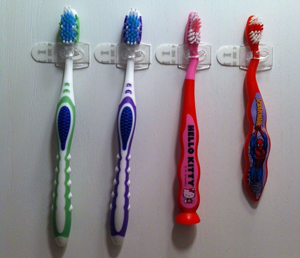 caravan bathroom toothbrush holder