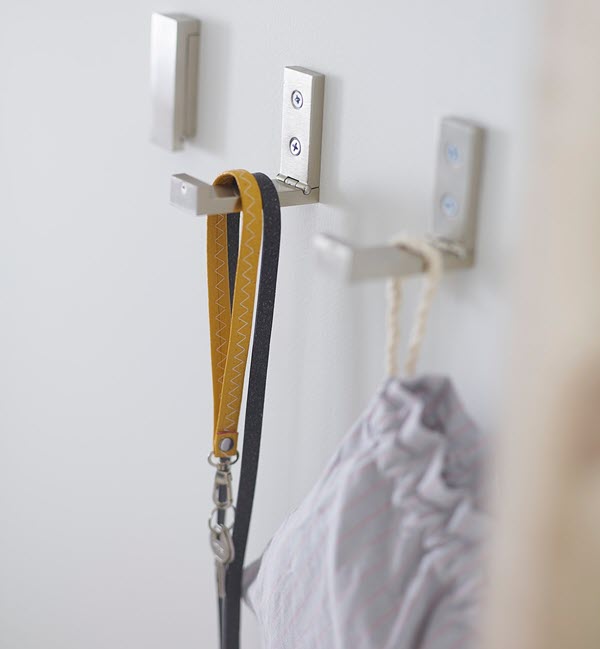 caravan interior storage idea hooks