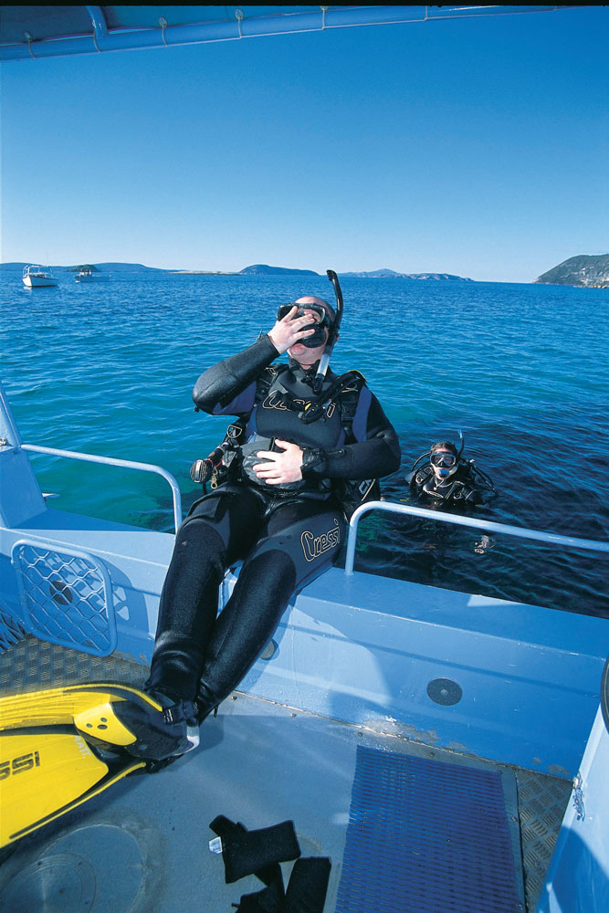 Take a scuba diving class at Albany, Western Australia.