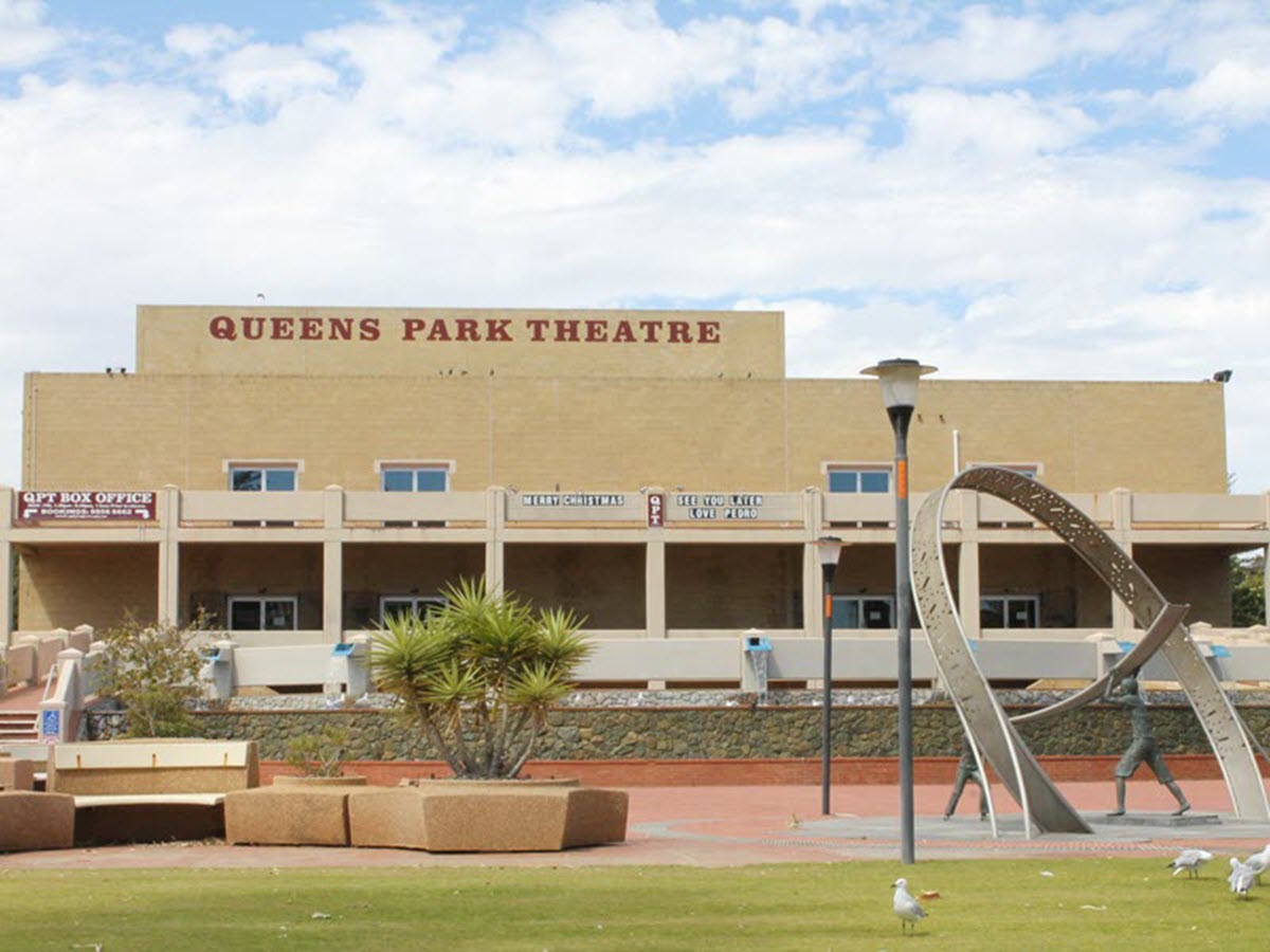 The Queens Park Theatre in Geraldton has national and international shows on year-round.