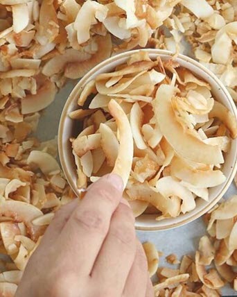 Healthy Road Trip Snacks – Coconut chips