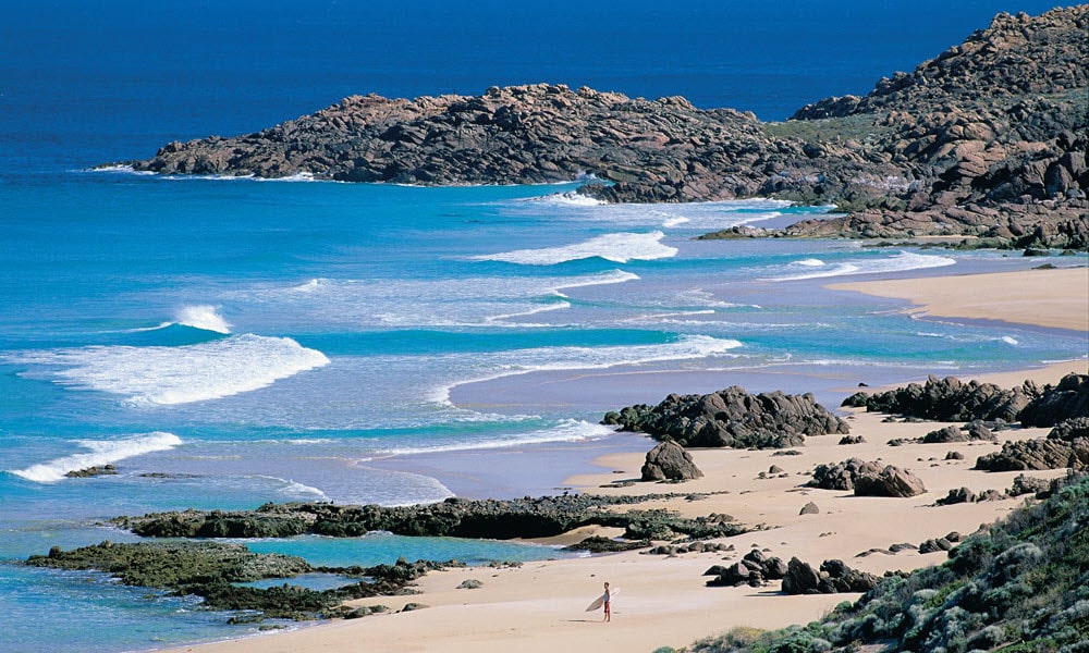 Injidup Beach in Margaret River