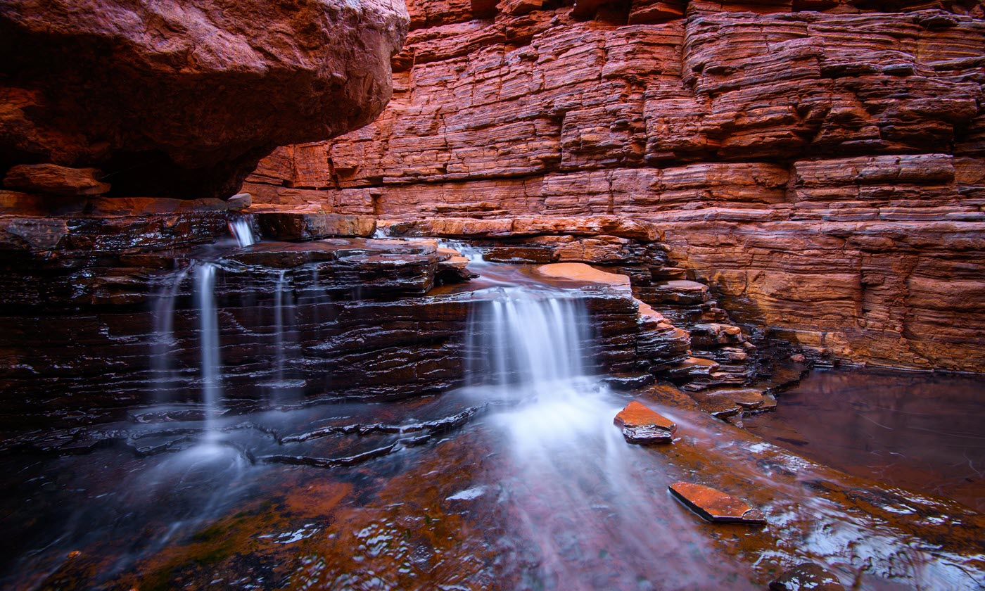 Karijini National Park in Western Australia.