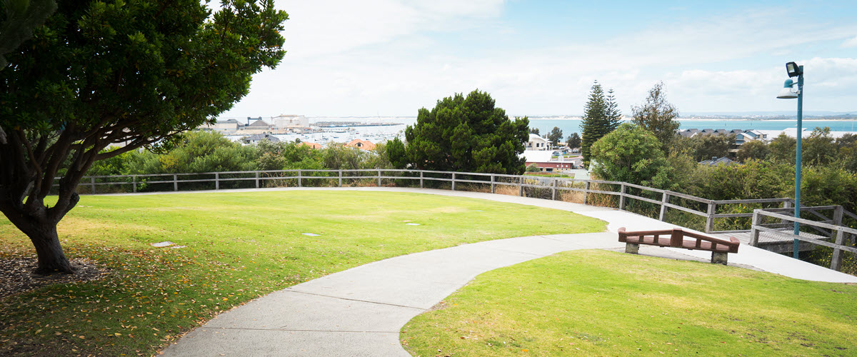 Marlston Hill Lookout in Bunbury, WA.