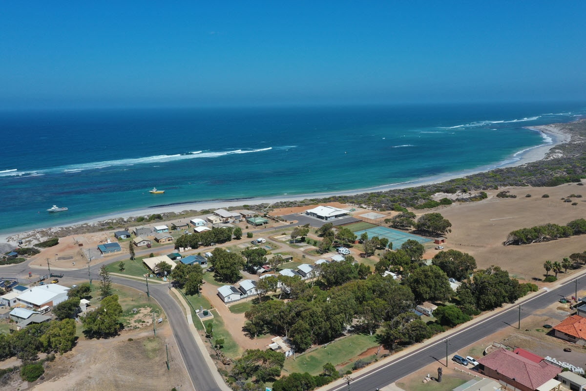 Relax right on the beach this summer holidays in Horrocks, Western Australia.