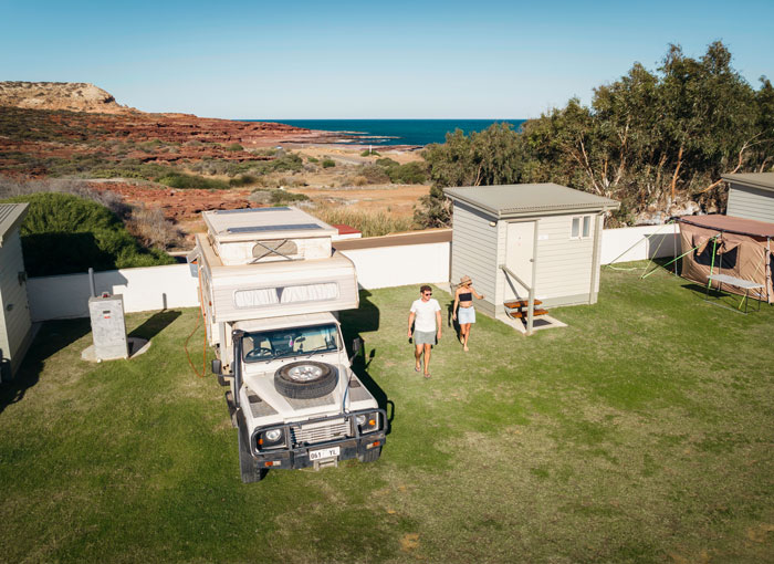 Kalbarri camping sites available for booking in Western Australia.