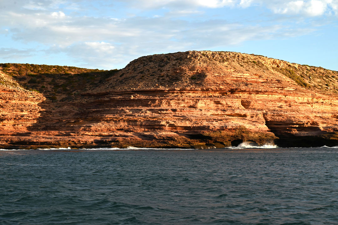 Rock lobster fishing at Kalbarri, Western Australia