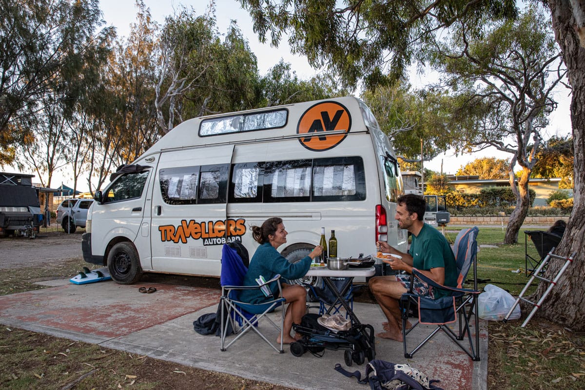 camping in geraldton